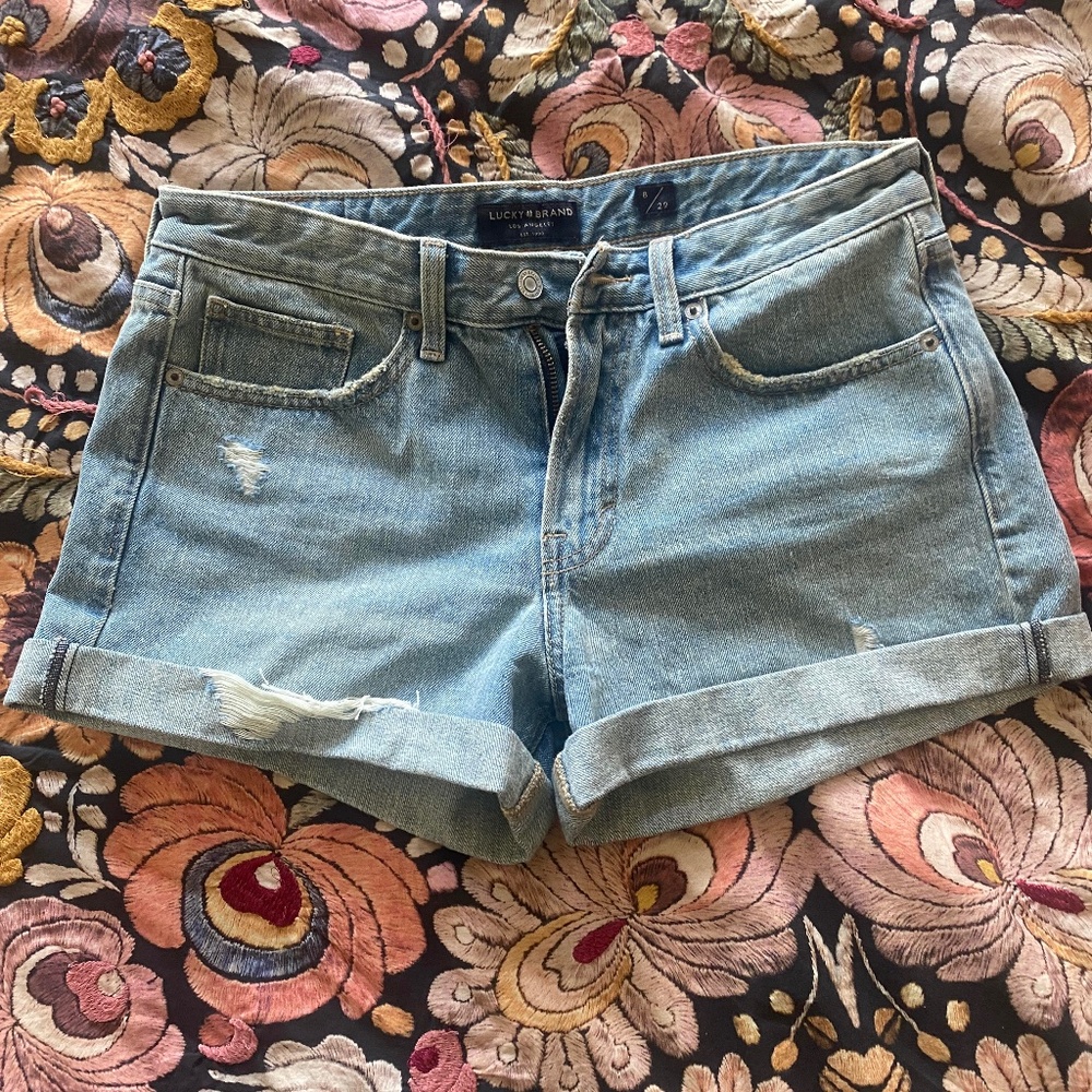 Lucky Brand denim shorts size 8